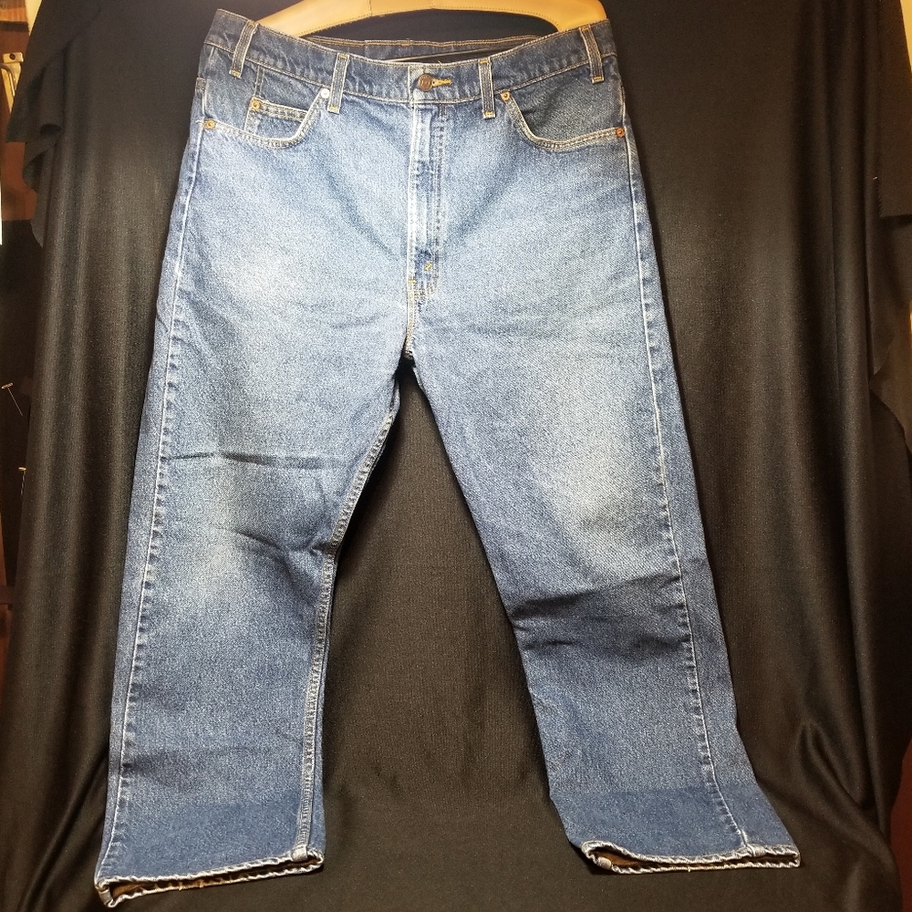 LEVIS 505 Blues Straight Leg Jeans 38x30